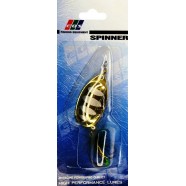 Блешня для риби, обертова, EOS S150055, вага 17г, колір GS151016